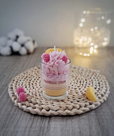 Bougie artisanale parfumée 90g