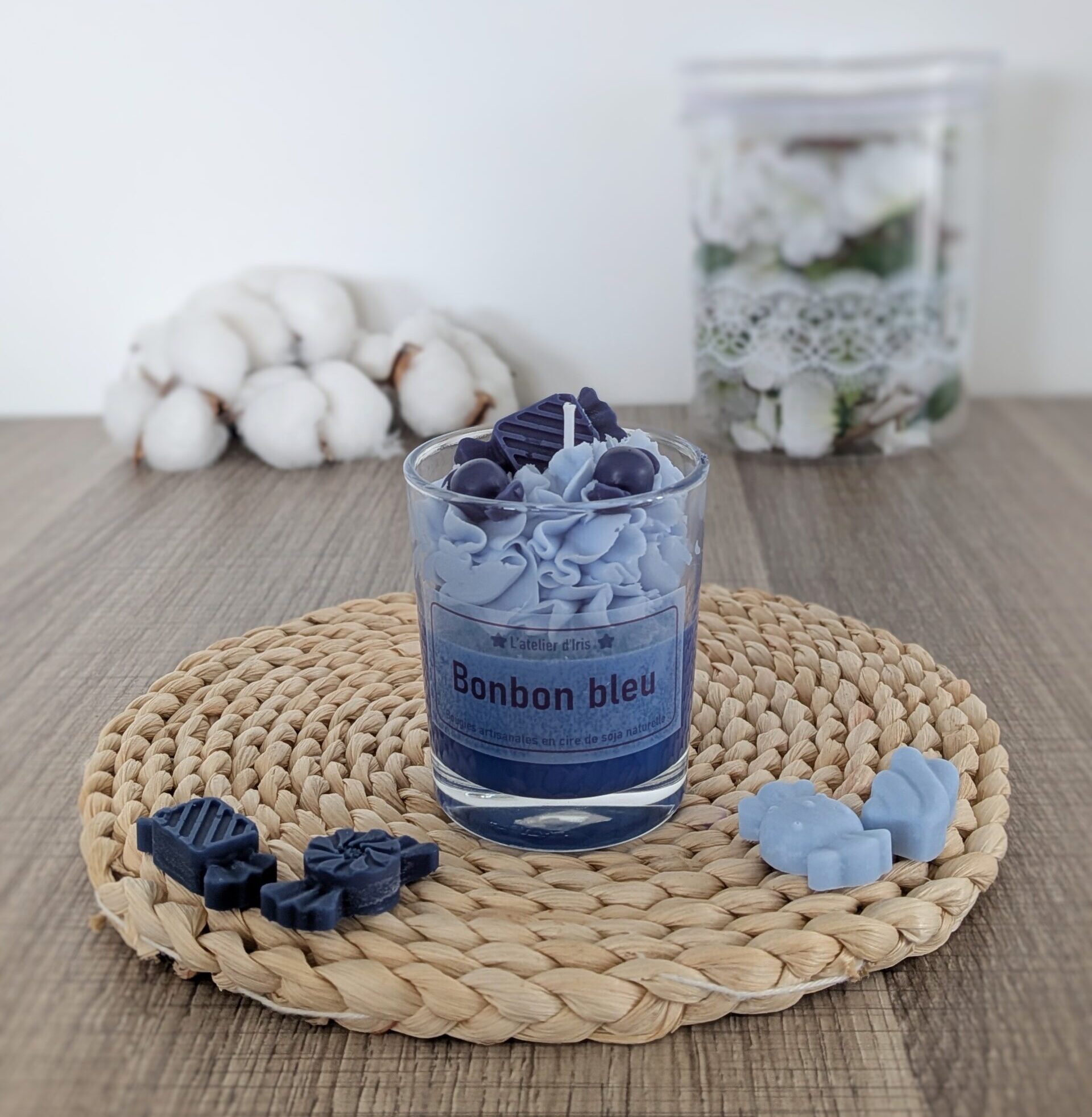 Bougie artisanale parfumée 105g – Image 20