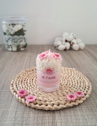 Bougie gourmande et brûleur thème amour – Image 14