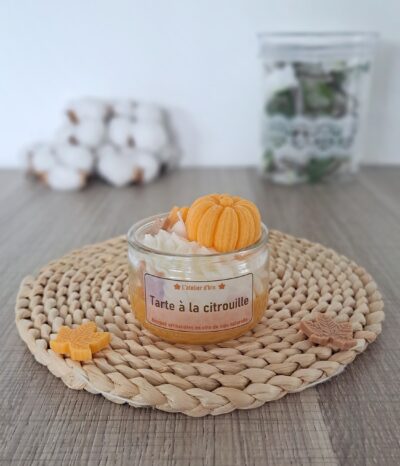 Bougie tarte citrouille 120g